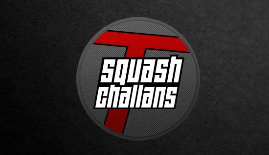 Squash Challans – création de logo