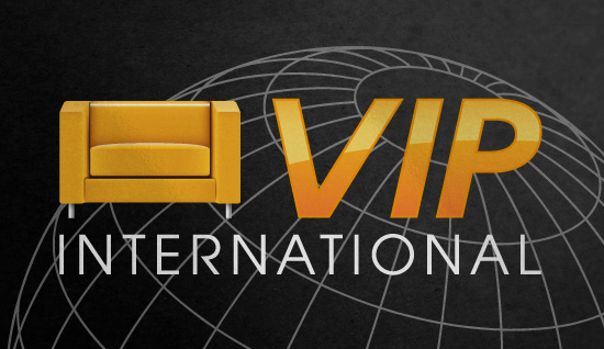 VIP International – création de logo et identité visuelle